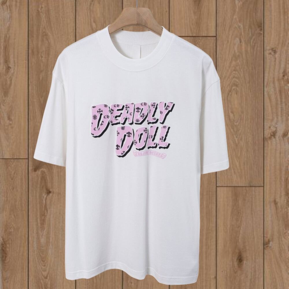 Classic Chrome Hearts Women's Short Sleeve